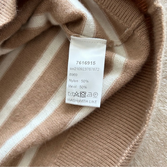 Wool blend striped sweater - Picture 7 of 7